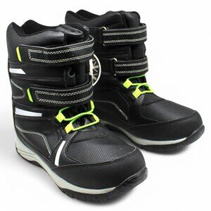 Totes Seth Black Neon Thinsulate Warm Youth Winter Kids Boots (SiZe 5)
